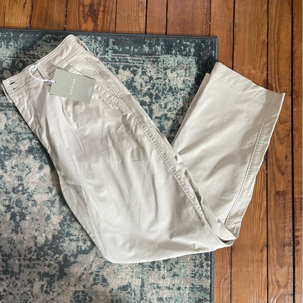 NWT Everlane Women’s Pleated Chino